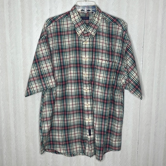 ❤️ 🆕 HERITAGE TWILL Button Down Shirt Size L - Picture 2 of 4
